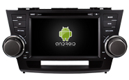7” OEM Style For TOYOTA Highlander 2011-2015 Android Car DVD GPS Player