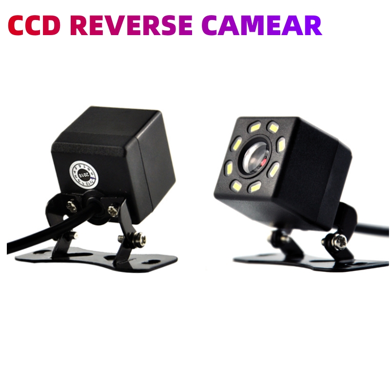 Car Rear View Camera Night Vision Reversing Auto Parking Camera IP68 Waterproof CCD LED Auto Backup Monitor 170 Degree