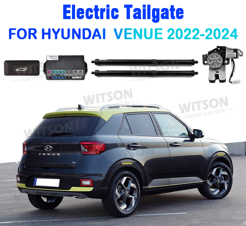Smart Electric Tailgate For Hyundai Venue 2022-2024 Car Trunk Open & Close Electric Suction Tailgate Intelligent Tail Gate Lift Strut