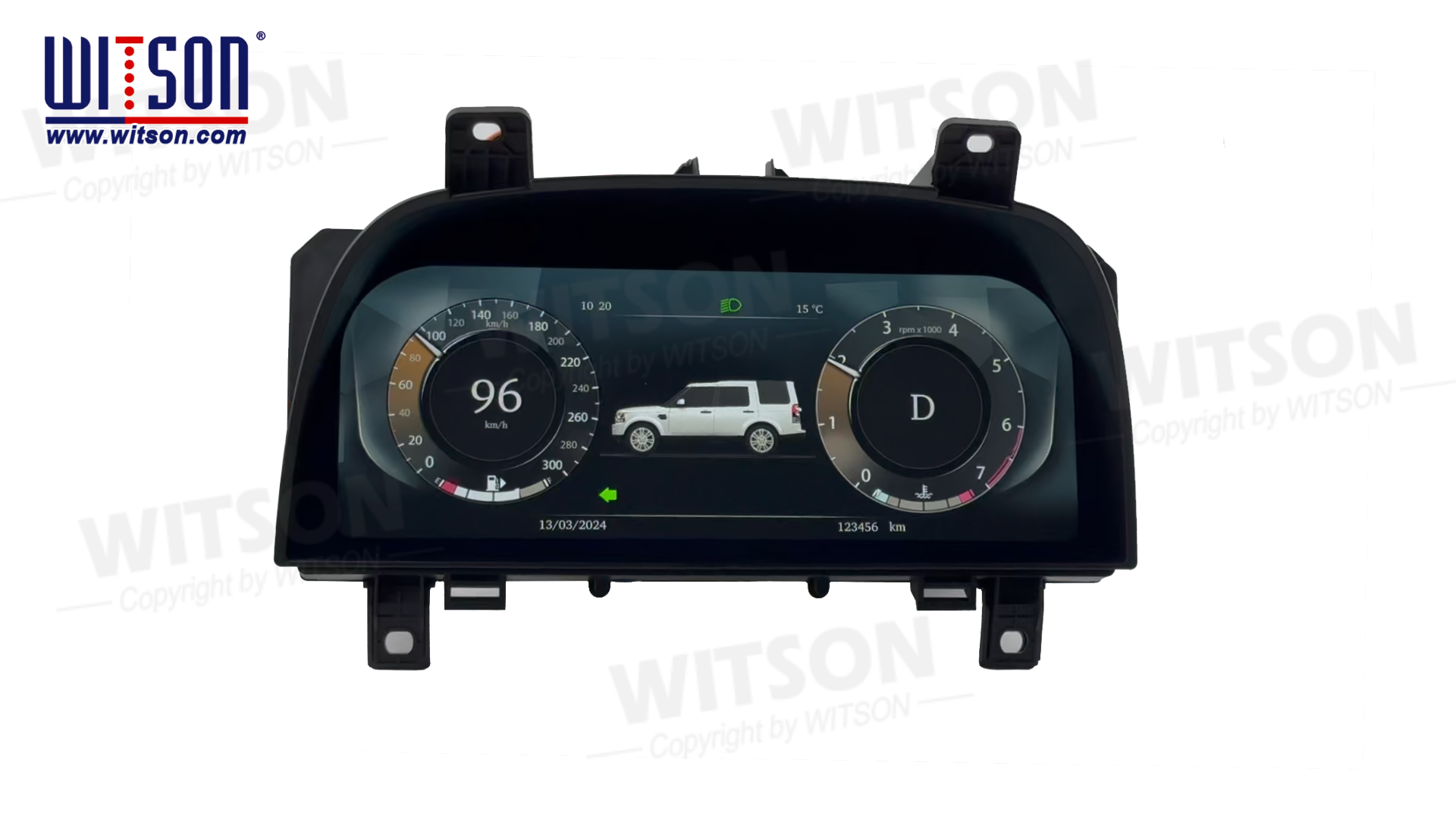 YB3005 Demo video For Land Rover Discovery 4 L319 2010-2013 Car Digital Cluster 12.3