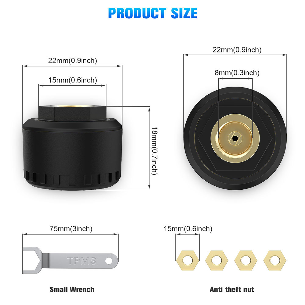 USB Android TPMS Tire Pressure Monitoring System Display for Android Car DVD Radio Player