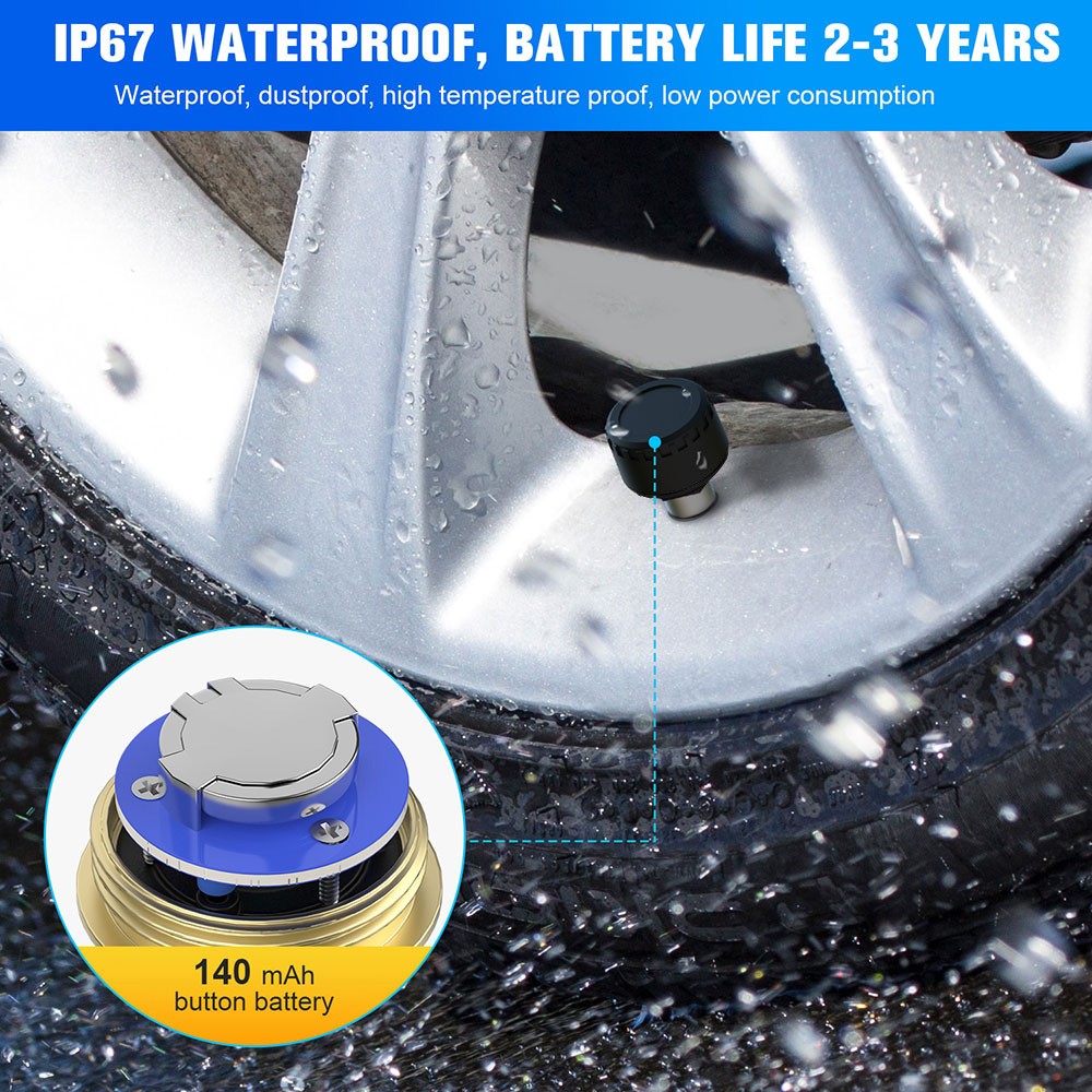 USB Android TPMS Tire Pressure Monitoring System Display for Android Car DVD Radio Player