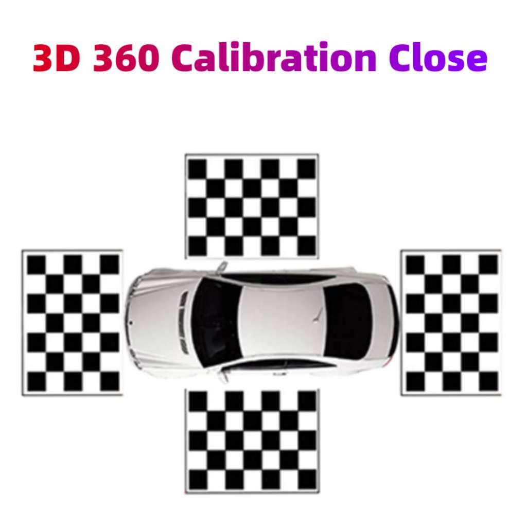 Fabrics Calibration Cloth Special for 360 Degree Surround Bird View System Debugging Clothes