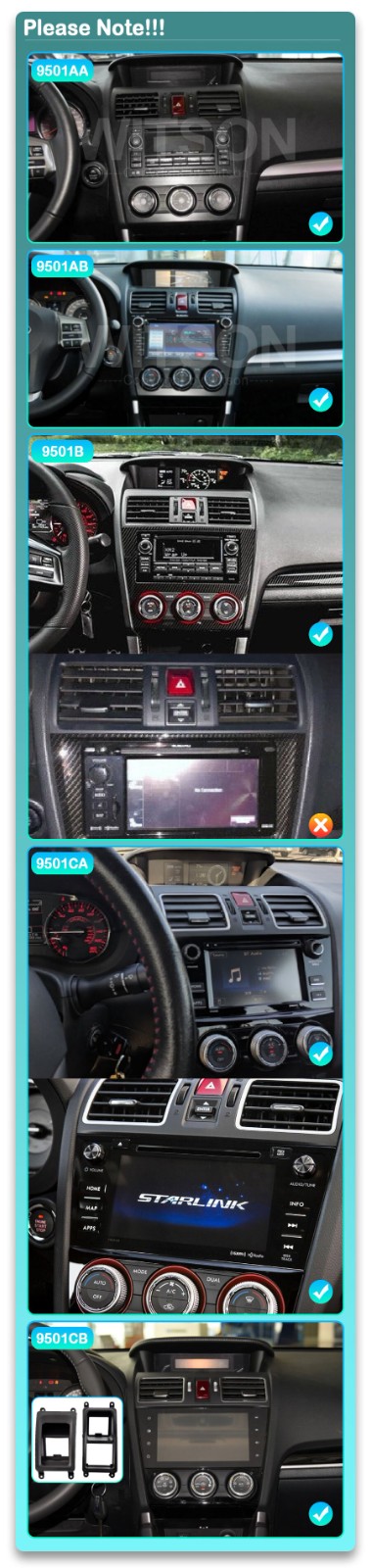 10.88" Screen with Mobile Holder For Subaru Forester XV WRX 2012- 2018 Multimedia Stereo GPS CarPlay Player Multimedia S