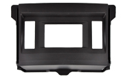 Car MID Facia For TOYOTA Land Cruiser Prado (150) 2009-2013 Fascia Panel Dash Kit Install Facia Console Cover Adapter Plate Trim