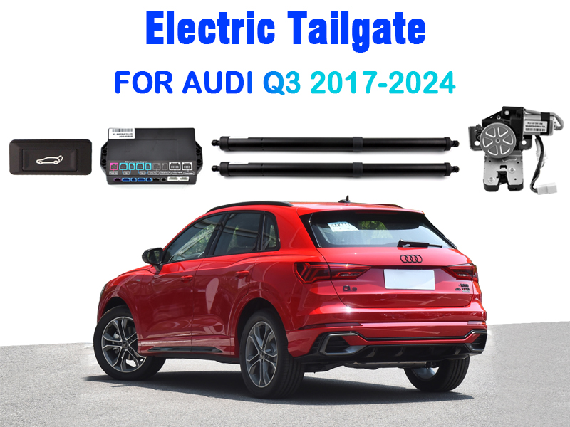 Smart Electric Tailgate For Audi Q3 2017-2024 Car Trunk Open & Close Electric Suction Tailgate Intelligent Tail Gate Lift Strut
