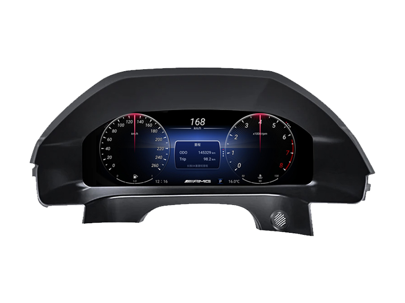 For Mercedes Benz E Class W212 2010-2015 NTG 4.0 NTG 4.5 Car Digital Cluster 12.3